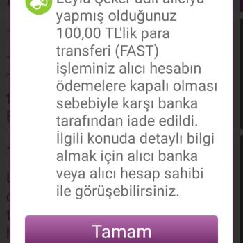 Hesap İşlemlerinde Yaşanan Sorun Ve Müşteri Hizmetleri İlgisizliği