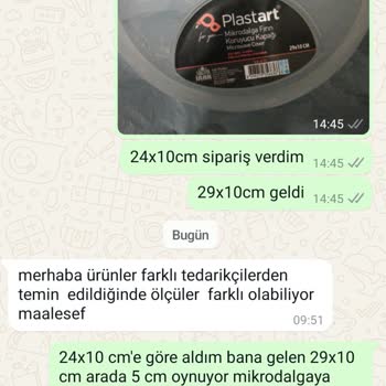 Yanlış Ölçülerde Ürün Ve Yavaş İletişim