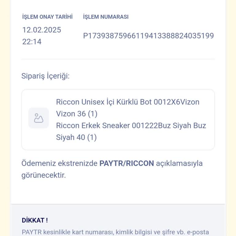 Riccotarz Geciken İade Süreci