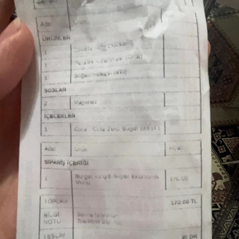 Yanlış Sipariş Ve Yönetim Sorunu: Burger King Konya Real AVM