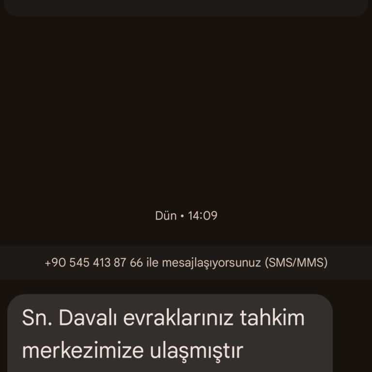 Yanıltıcı Mesajlarla İlgili Haksız Suçlama