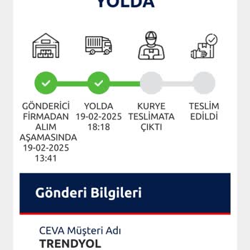 Ceva Lojistik Teslimat Gecikmesi Ve İletişim Sorunu