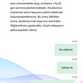 Çekim Talebim Engellendi Ve Hesabım İncelemeye Alındı