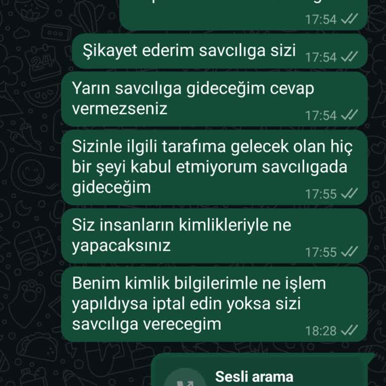 Yanıltıcı Numaralarla Kimlik Bilgisi Talebi