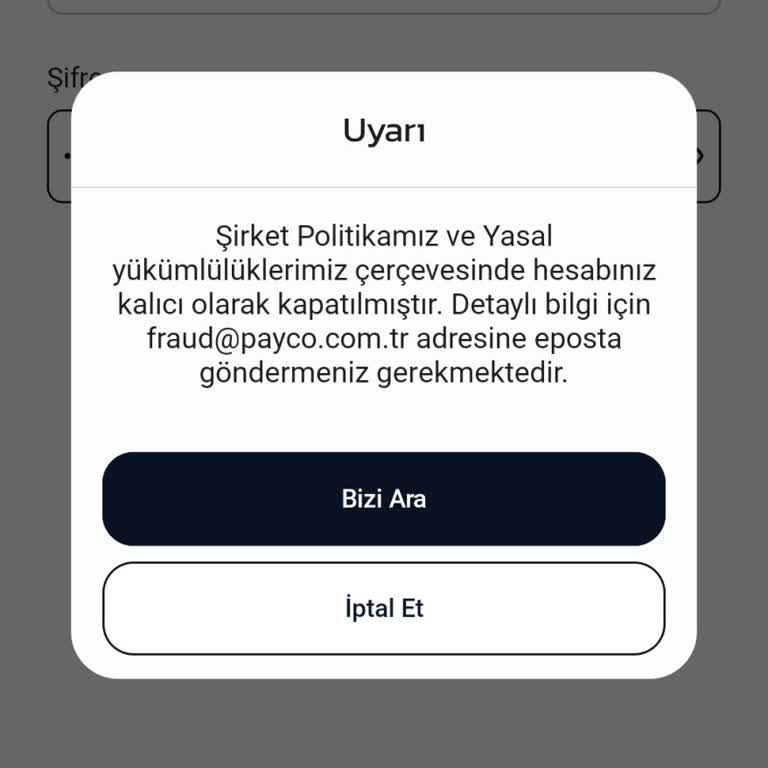 Hesap Kapanması Ve Para Transferi Sorunu
