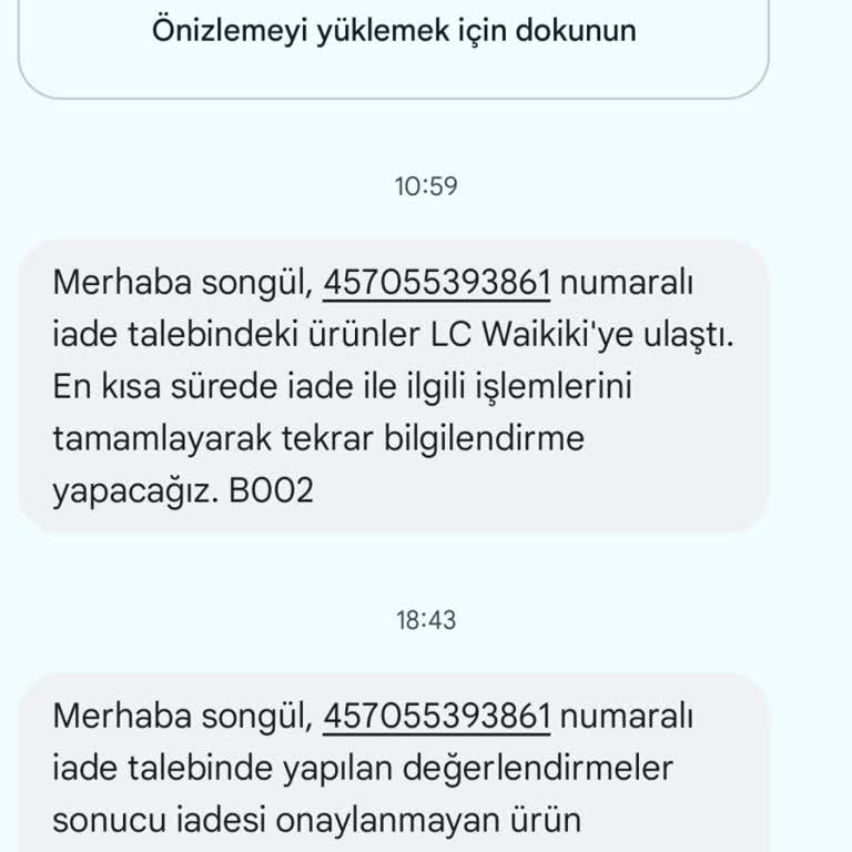 Kalitesiz Ürün Ve İlgisiz Müşteri Hizmetleri
