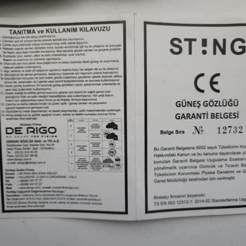 Gözlük Sapı Kırıldı, Garanti Kapsamında Yardım Alamıyorum