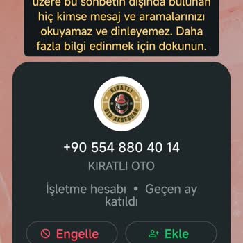 Kıratlı Oto'dan Şüpheli Para Talebi Ve İletişim Sorunu