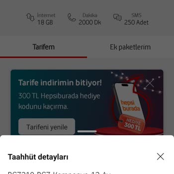 Vodafone'dan Beklenmedik Ek Vergi Ve Tarife Sorunu
