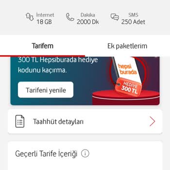 Vodafone'dan Beklenmedik Ek Vergi Ve Tarife Sorunu
