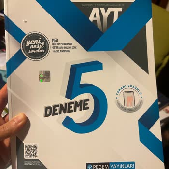 Pegem Yayınları'ndan QR Kod Ve Cevap Anahtarı Sorunu