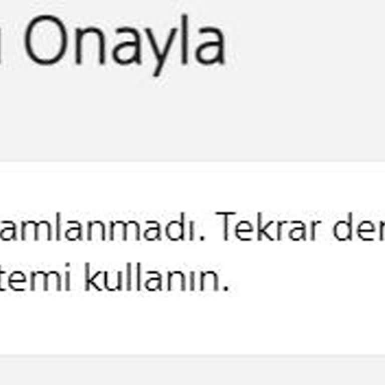 Oyun Alımında Sürekli Hata Mesajları