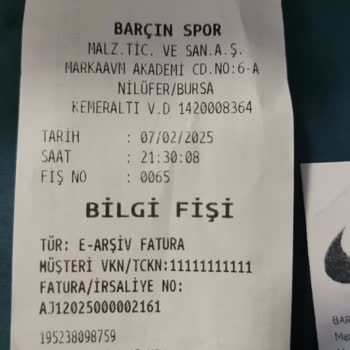 Barçın Spor Nike Ayakkabı Değişim Sorunu