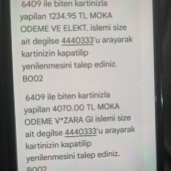 Yetkisiz Kart Kullanımı Ve İade Talebi