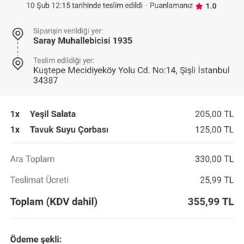 Yanlış Ve Dökülmüş Siparişlerle Boşa Geçen Öğle Arası