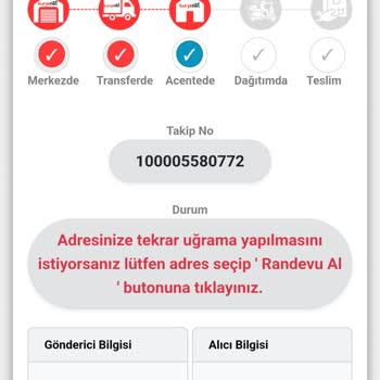 Teslim Edilmeyen Ürün Ve İletişim Sorunları