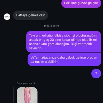 Siparişim Zamanında Teslim Edilmedi Ve İlgisizlikle Karşılaştım