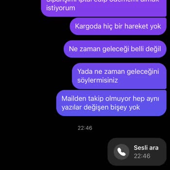Siparişim İşlem Görmüyor Ve Destek Yok!