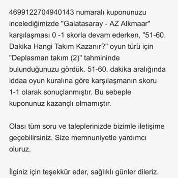 Bilyoner'de Bahis Mağduriyeti Ve Haksız Uygulamalar