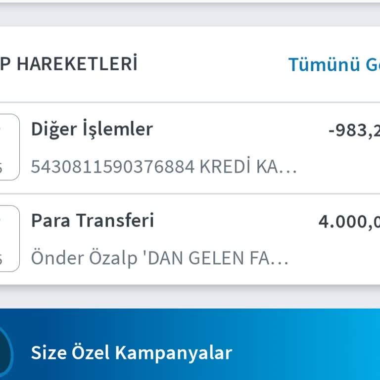 Haksız Kart Aidatı Kesintisi