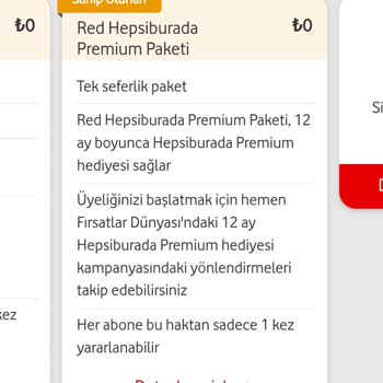 Vodafone Red Kampanyasında Yanıltıcı Teklif Sorunu