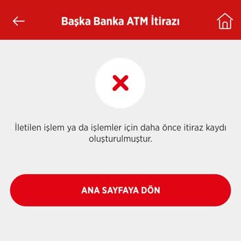 ATM Para Yatırma İşleminde Karşılaşılan Sorun Ve İlgisizlik