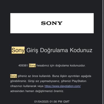 PSN Hesabım Çalındı, Oyunlarıma Erişemiyorum