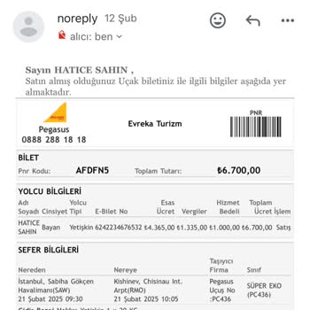 Uçuş İptali Ve Eksik İade Sorunu