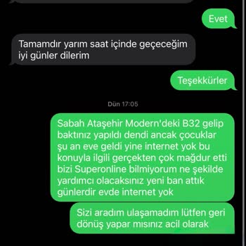 İnternet Bağlantı Sorunu Ve Yetersiz Teknik Destek
