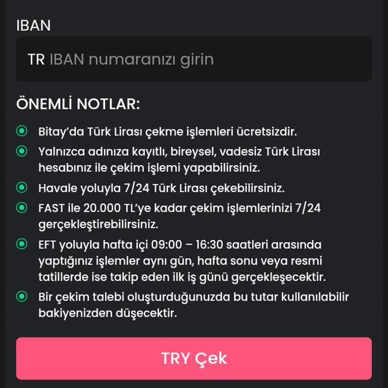Bitay Hesap Erişimi Ve Para Çekme Sorunu