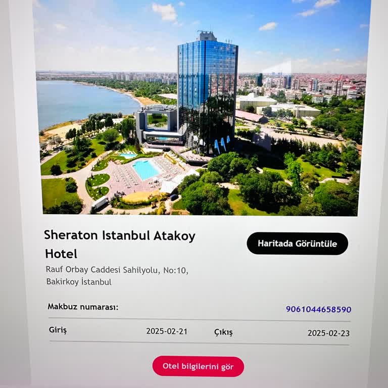 Rezervasyon İptalinde Stayforlong Ulaşılmazlığı Ve Sheraton'un İlgisizliği