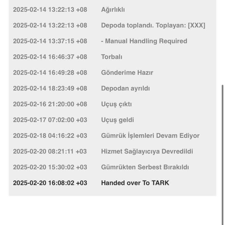 Kargomun Teslimatında Belirsizlik Ve Gecikme