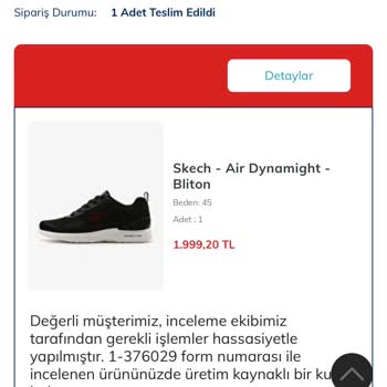 Skechers Ayakkabıda Garanti Sorunu Ve Müşteri Hizmetleri Hayal Kırıklığı