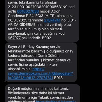 Sürekli F05 Hatası Veren Kombi İçin Çözüm Arayışı