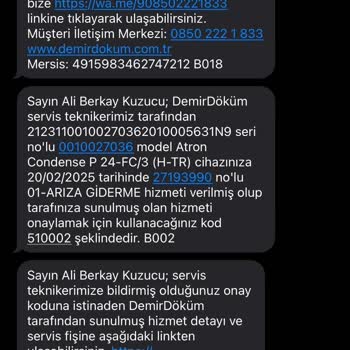 Sürekli F05 Hatası Veren Kombi İçin Çözüm Arayışı