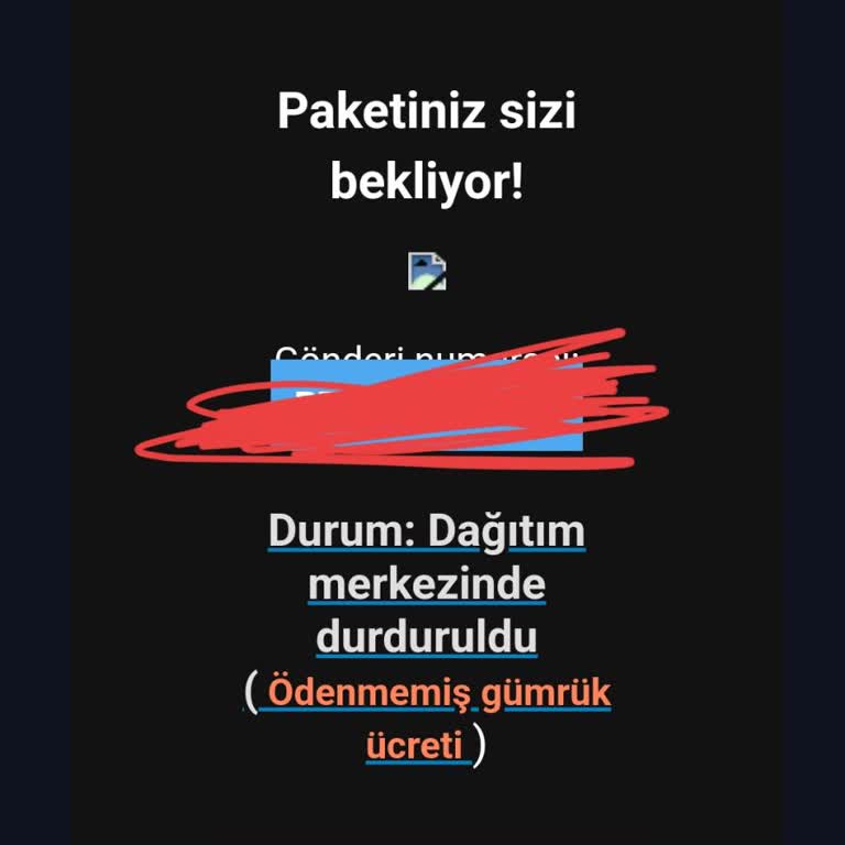 Yanıltıcı Kargo Bildirimleri İle İlgili Şikayet