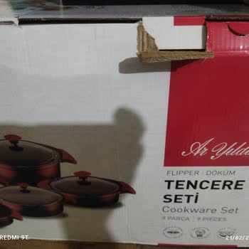 Kaygan Ve Güvensiz Granit Tencere Seti