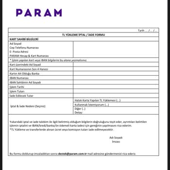 Param Şirketi İle Yaşanan Büyük Mağduriyet
