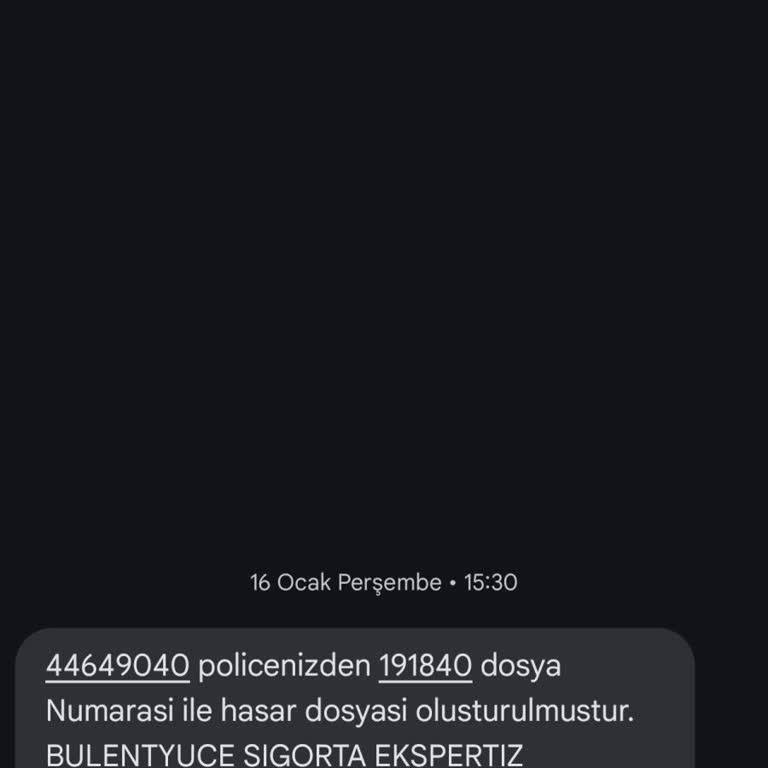Perte Çıkan Araç İçin Sigorta İlgisizliği