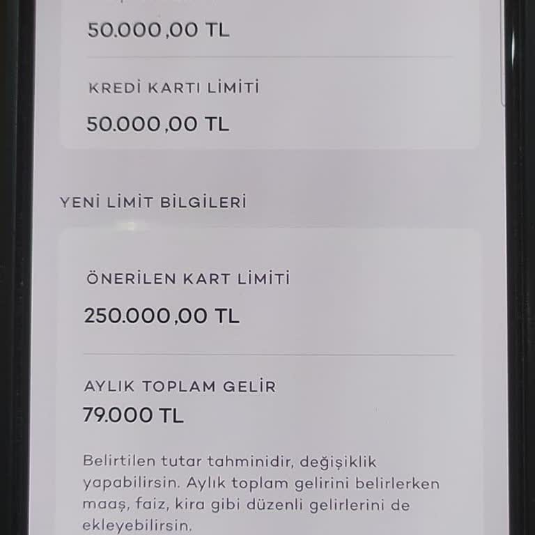 Limit Artışı İçin Gereksiz Engeller Ve Yanıltıcı Uygulama