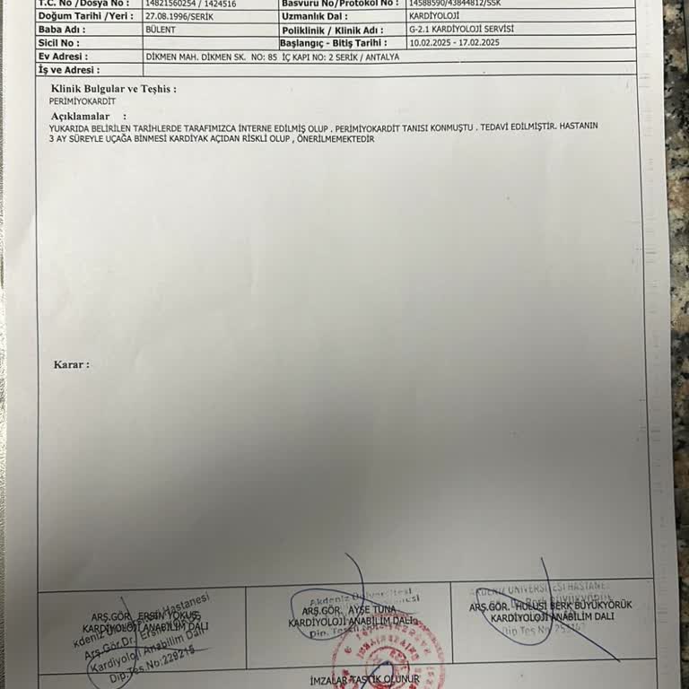 Yoğun Bakım Sonrası Pegasus Mağduriyeti