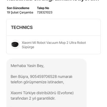 Yanlış Bilgilendirme Ve Garanti Sorunu
