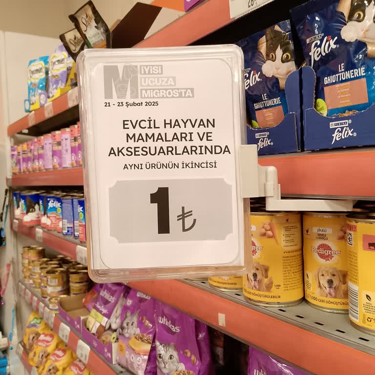 Migros'un Asılsız Kedi Maması Kampanyası