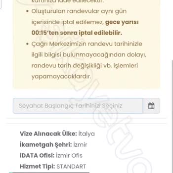 iData Randevu Sitesi Teknik Aksaklıklar