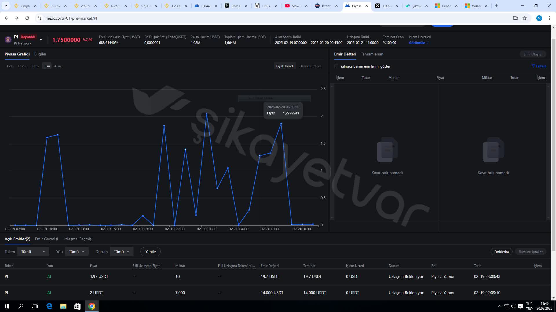 MEXC Exchange MEXC Premarket Order Stuck in Settlement – No Crypto, No  Cancellation Option - Xolvie