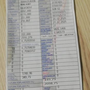 Faturaların Sürekli Artması Ve Erken Kesim Sorunu