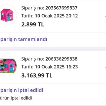 N11 Ve Happy Center'dan İptal Edilen Ürünün Tekrar Gönderimi Sorunu