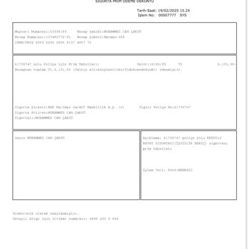 Haksız Sigorta Kesintisi Ve İade Talebi