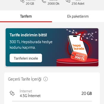 Vodafone'dan Taahhüt Sonrası Fatura Şoku