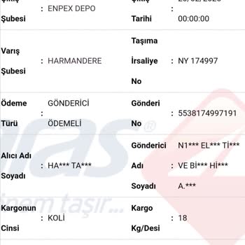 Aras Kargo'nun İstanbul İçi Teslimat Gecikmeleri